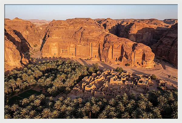 Alula Valley At Golden Hour