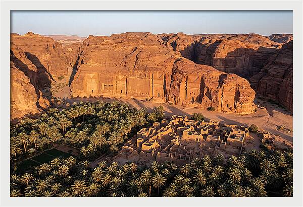 Alula Valley At Golden Hour