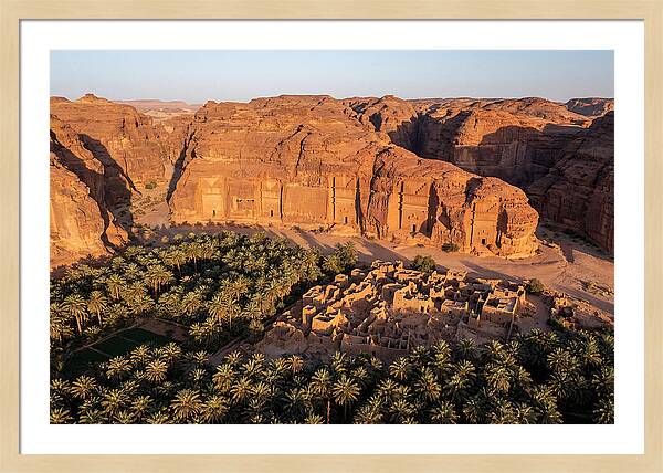 Alula Valley At Golden Hour