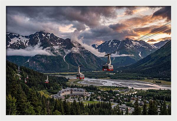 Alyeska Tram Panorama
