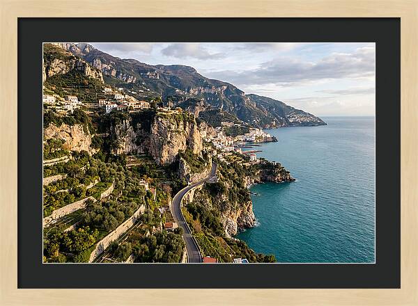 Amalfi Coast Serenity From Above
