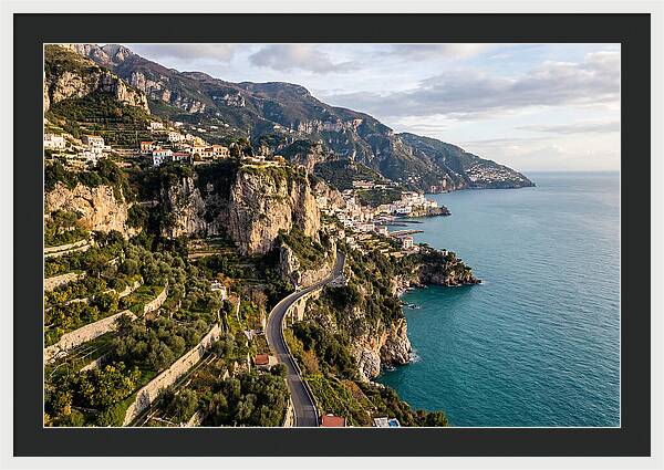Amalfi Coast Serenity From Above
