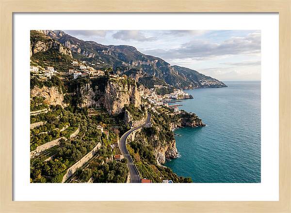 Amalfi Coast Serenity From Above