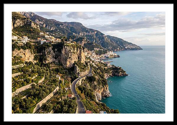 Amalfi Coast Serenity From Above