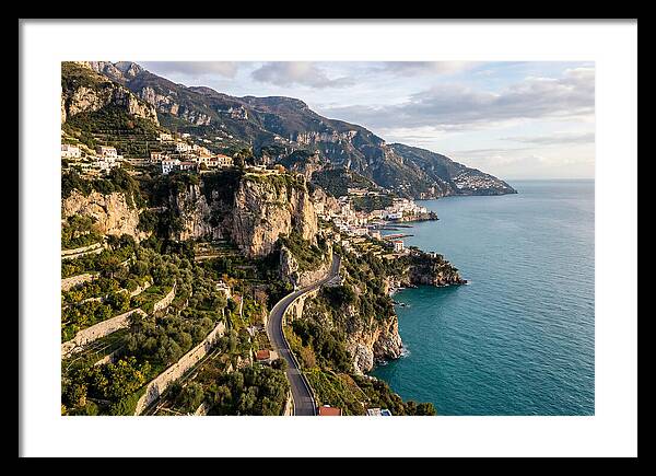 Amalfi Coast Serenity From Above