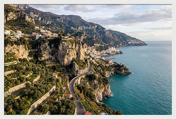 Amalfi Coast Serenity From Above