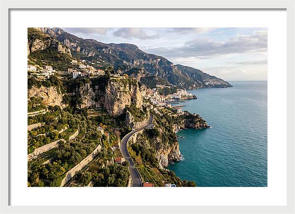 Amalfi Coast Serenity From Above