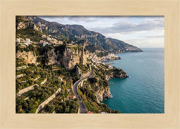 Amalfi Coast Serenity From Above
