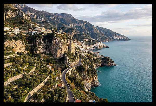 Amalfi Coast Serenity From Above