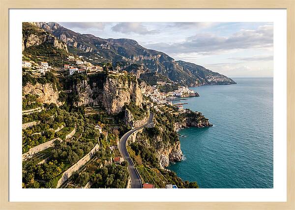 Amalfi Coast Serenity From Above