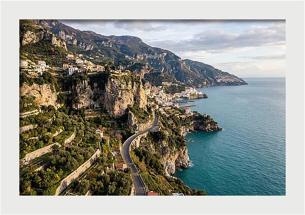 Amalfi Coast Serenity From Above