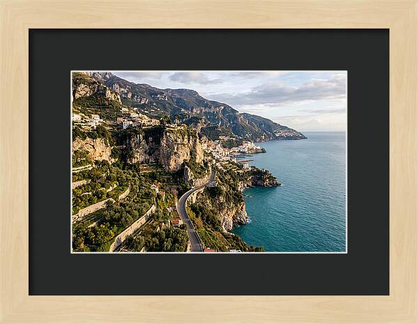 Amalfi Coast Serenity From Above