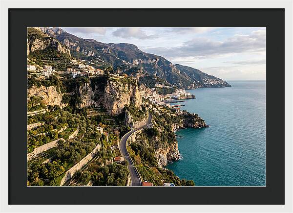 Amalfi Coast Serenity From Above