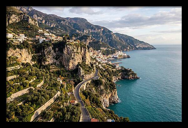Amalfi Coast Serenity From Above