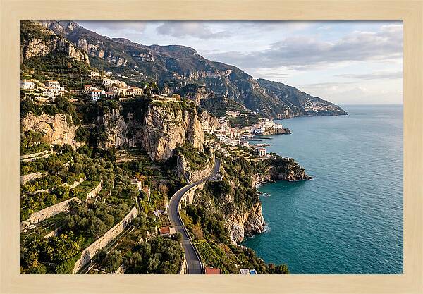 Amalfi Coast Serenity From Above