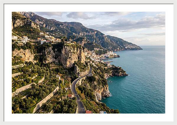 Amalfi Coast Serenity From Above