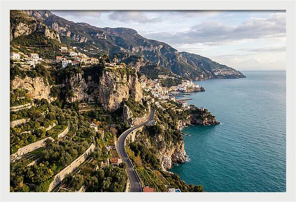 Amalfi Coast Serenity From Above