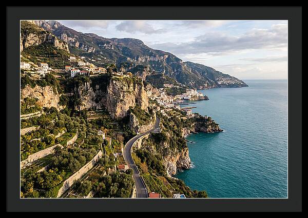 Amalfi Coast Serenity From Above