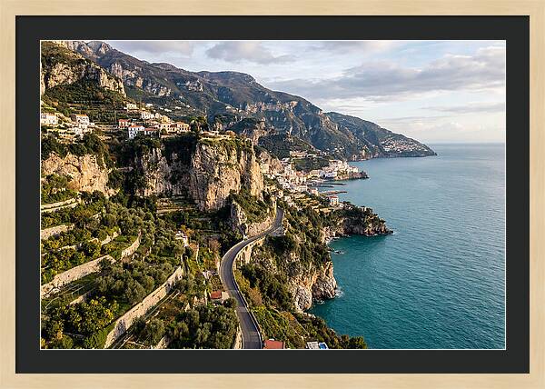 Amalfi Coast Serenity From Above