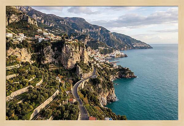 Amalfi Coast Serenity From Above