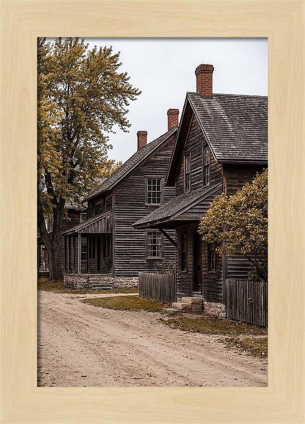 Amana Colonies Autumn Scene