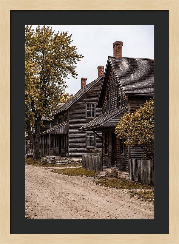 Amana Colonies Autumn Scene
