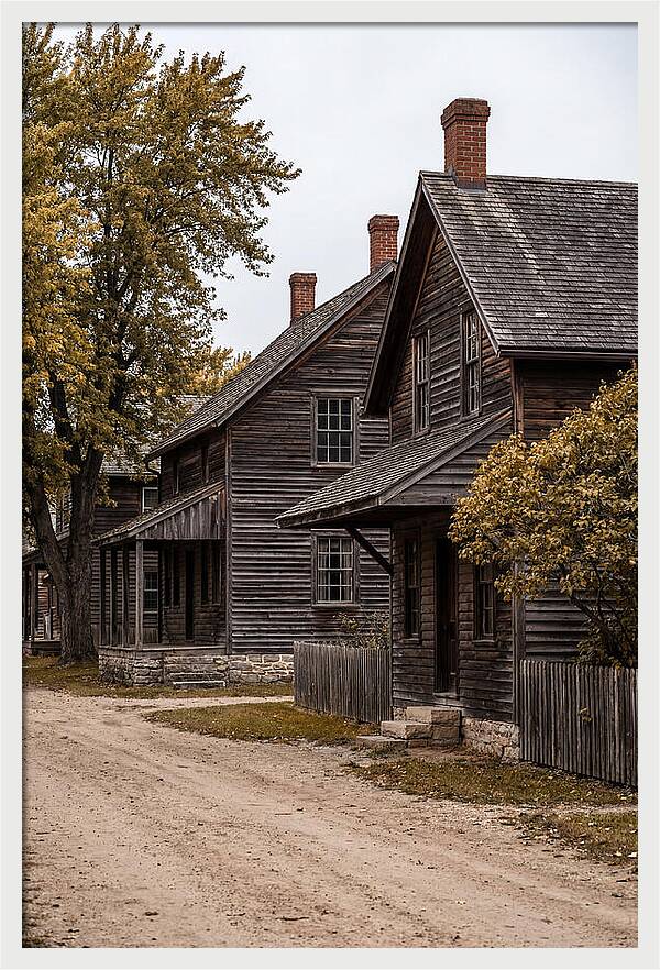 Amana Colonies Autumn Scene