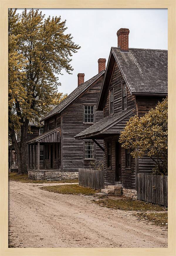 Amana Colonies Autumn Scene