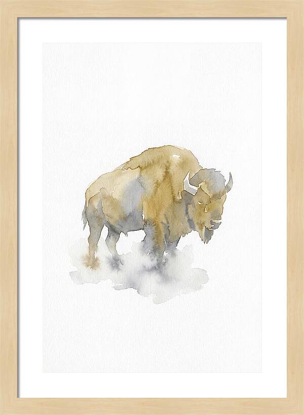 American Bison Silhouette