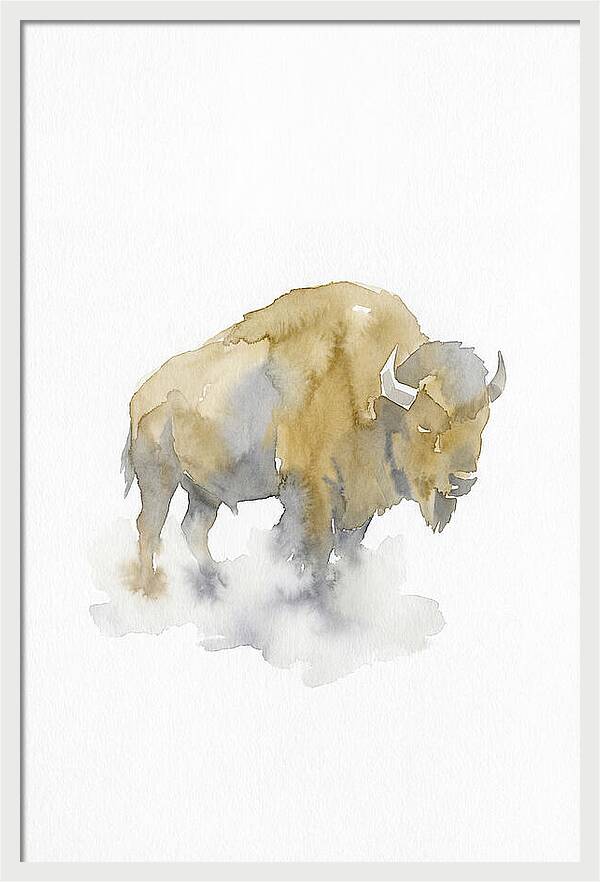 American Bison Silhouette