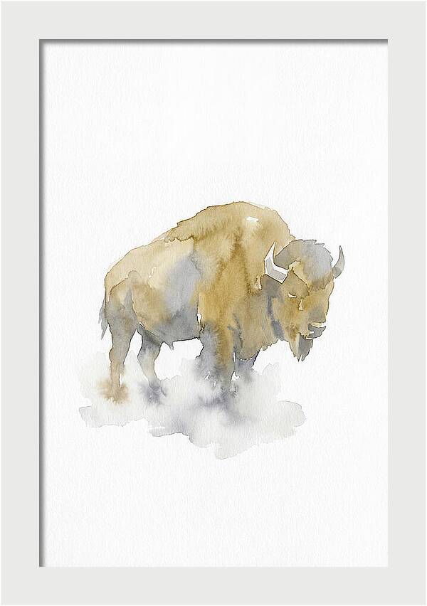 American Bison Silhouette