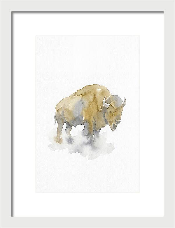 American Bison Silhouette