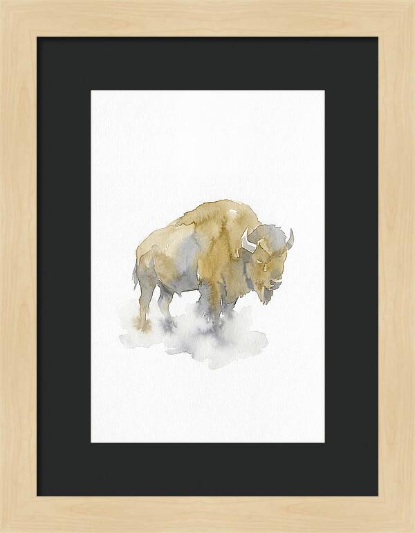 American Bison Silhouette