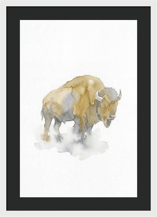 American Bison Silhouette