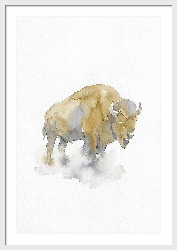 American Bison Silhouette
