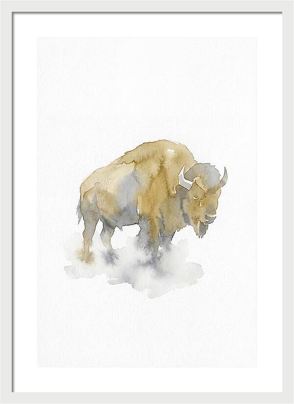 American Bison Silhouette