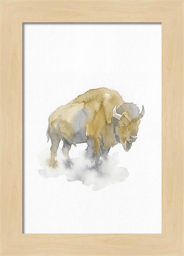 American Bison Silhouette