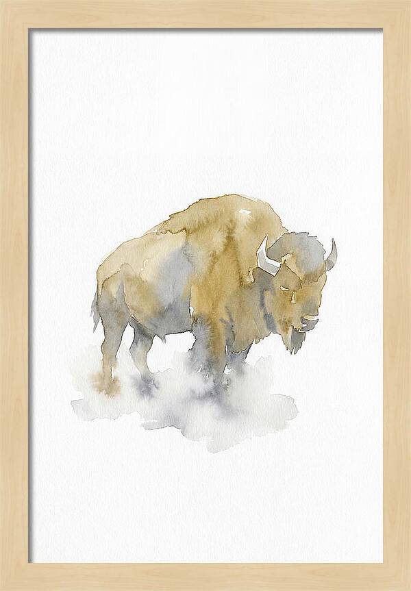 American Bison Silhouette