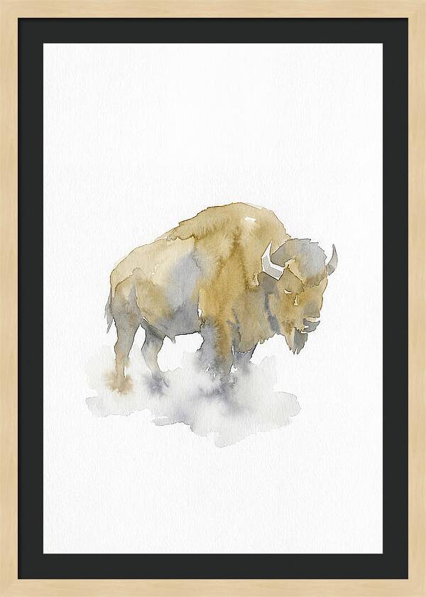 American Bison Silhouette
