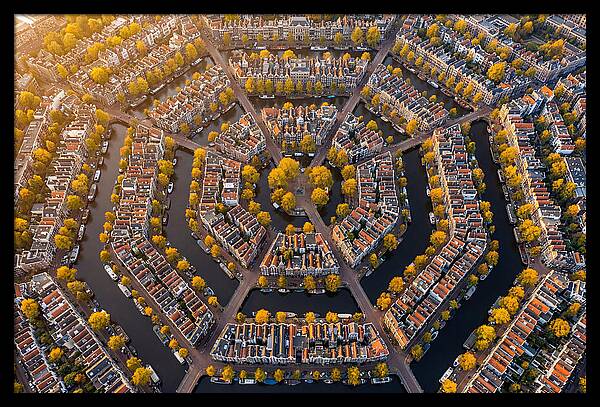 Amsterdam Canal Ring In Autumn