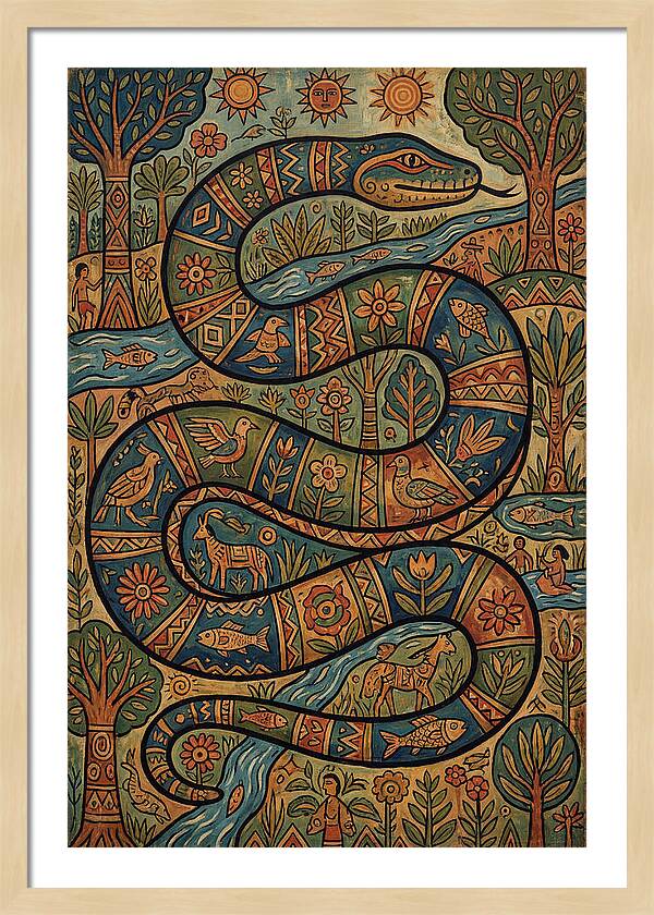 Anaconda Folk Art