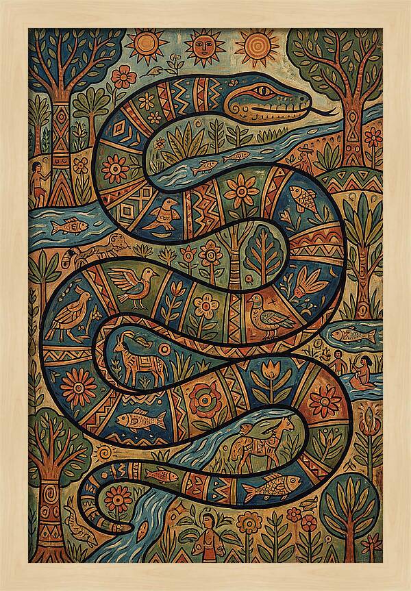 Anaconda Folk Art