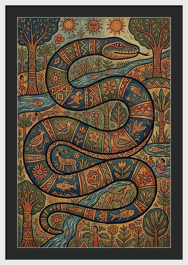 Anaconda Folk Art