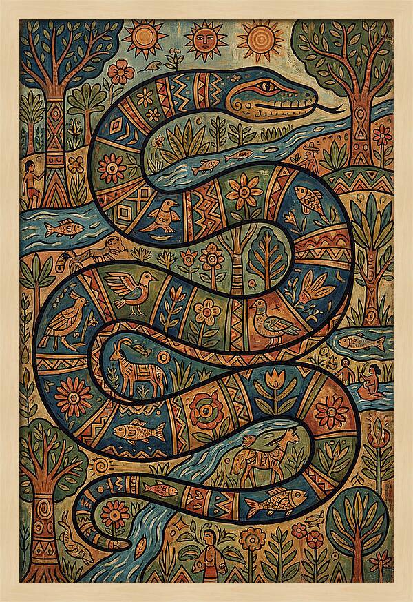 Anaconda Folk Art