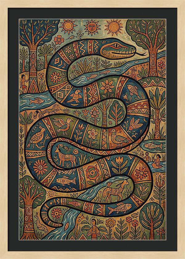 Anaconda Folk Art
