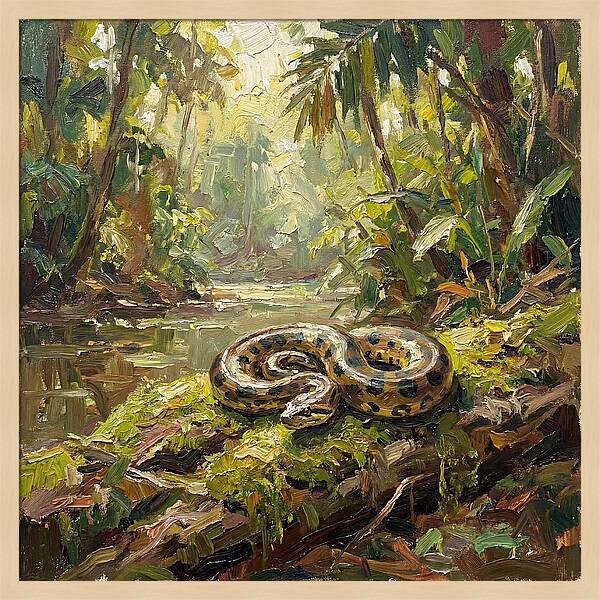 Anaconda In The Jungle