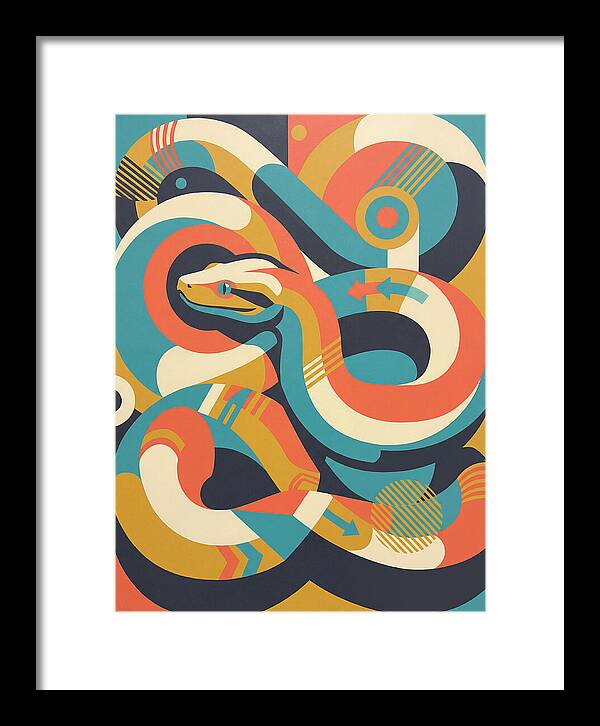 Anaconda In Vibrant Colors