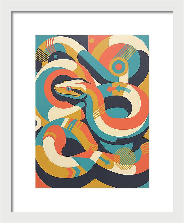 Anaconda In Vibrant Colors
