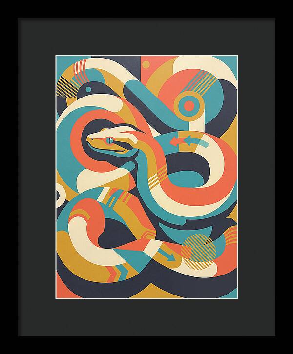 Anaconda In Vibrant Colors