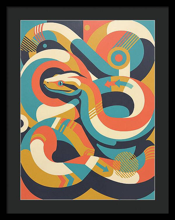 Anaconda In Vibrant Colors